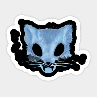 Cat of Ulthar - Ghost Sticker